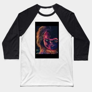 Colored Chucky Baseball T-Shirt